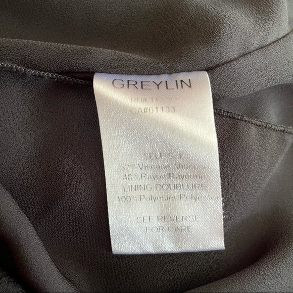 Greylin Black Crochet Camisole Tank Top Size Large - Picture 8 of 9